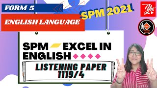 English Language - SPM Listening Paper (1119/4)