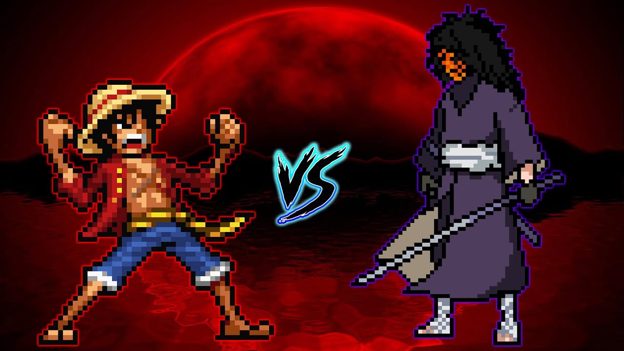 🚀LUFFY V6 VSOBITO BLOOD NIGHT IN JUMP FORCE MUGEN