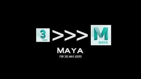 How to use Maya as a 3DS Max User: Part 2 (Basics)