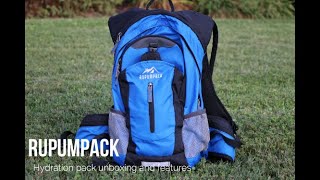 rupumpack hydration backpack
