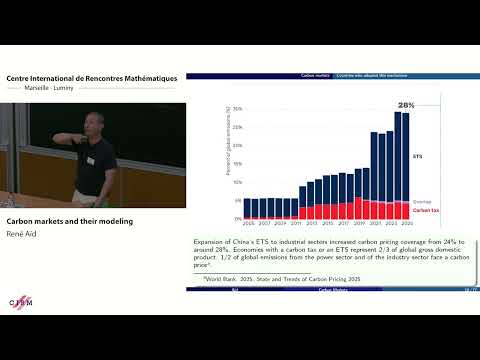 René Aïd: Carbon markets and their modeling