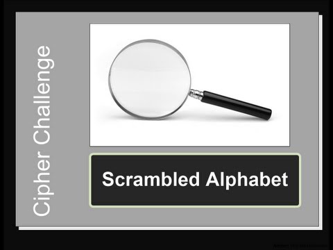 Cipher Challenge: Scrambled Alphabet