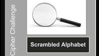 Cipher Challenge: Scrambled Alphabet
