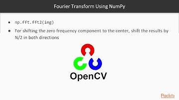 Learn Computer Vision with Python and OpenCV : Fourier Transform on Images | packtpub.com