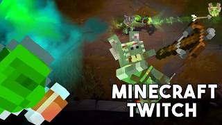 I made this TWITCH Minecraft Custom Skin and it's playable !