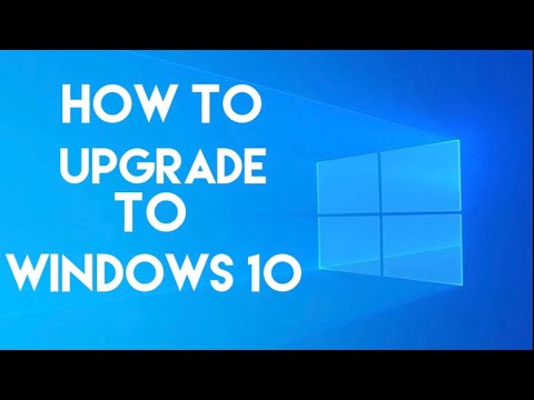 How To Upgrade To Windows 10 - YouTube