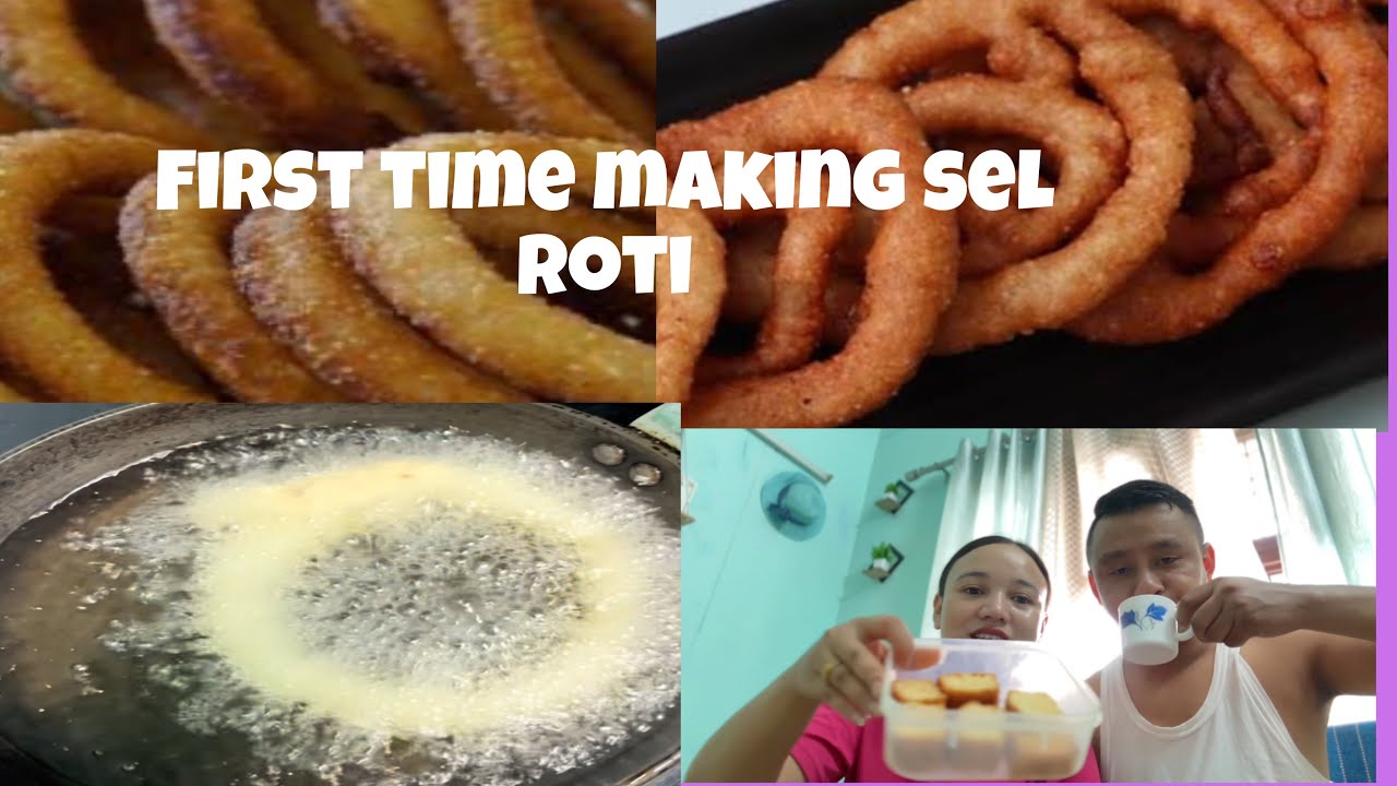 First time making sel roti🤭😃Nepali snack😋#vlog - YouTube