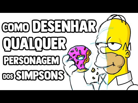 COMO DESENHAR QUALQUER PERSONAGEM DOS SIMPSONS
