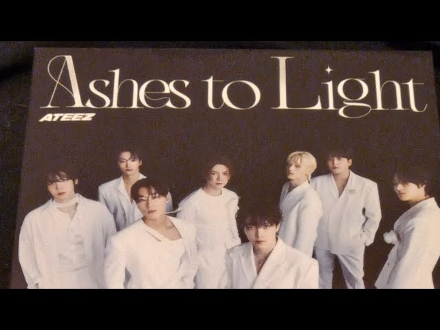 Opening ATEEZ 2nd Japan Full Album Ashes To Light