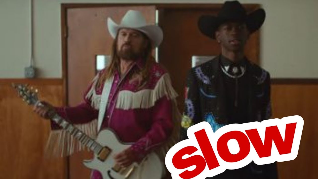 Lil Nas XOld Town Road (slowed) YouTube
