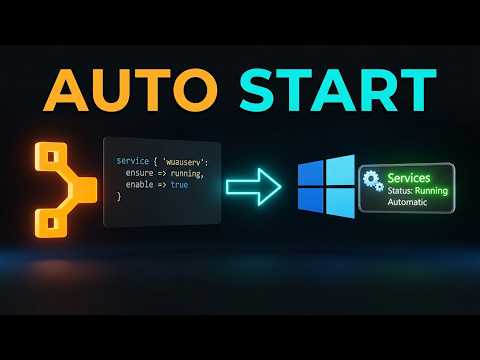 10. Puppet Tutorial: Windows Service Management Using a Custom Module
