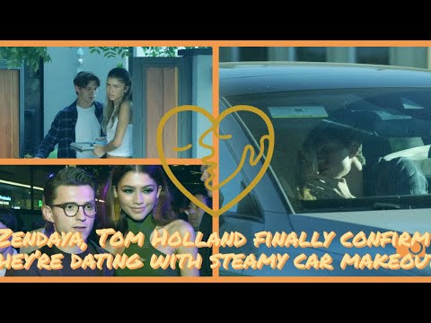 Zendaya and Tom Holland spotted in steamy car makeout session