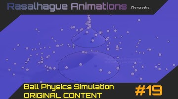 Ball Physics Simulation #19 - Purple #2 \\ Rasalhague Animations