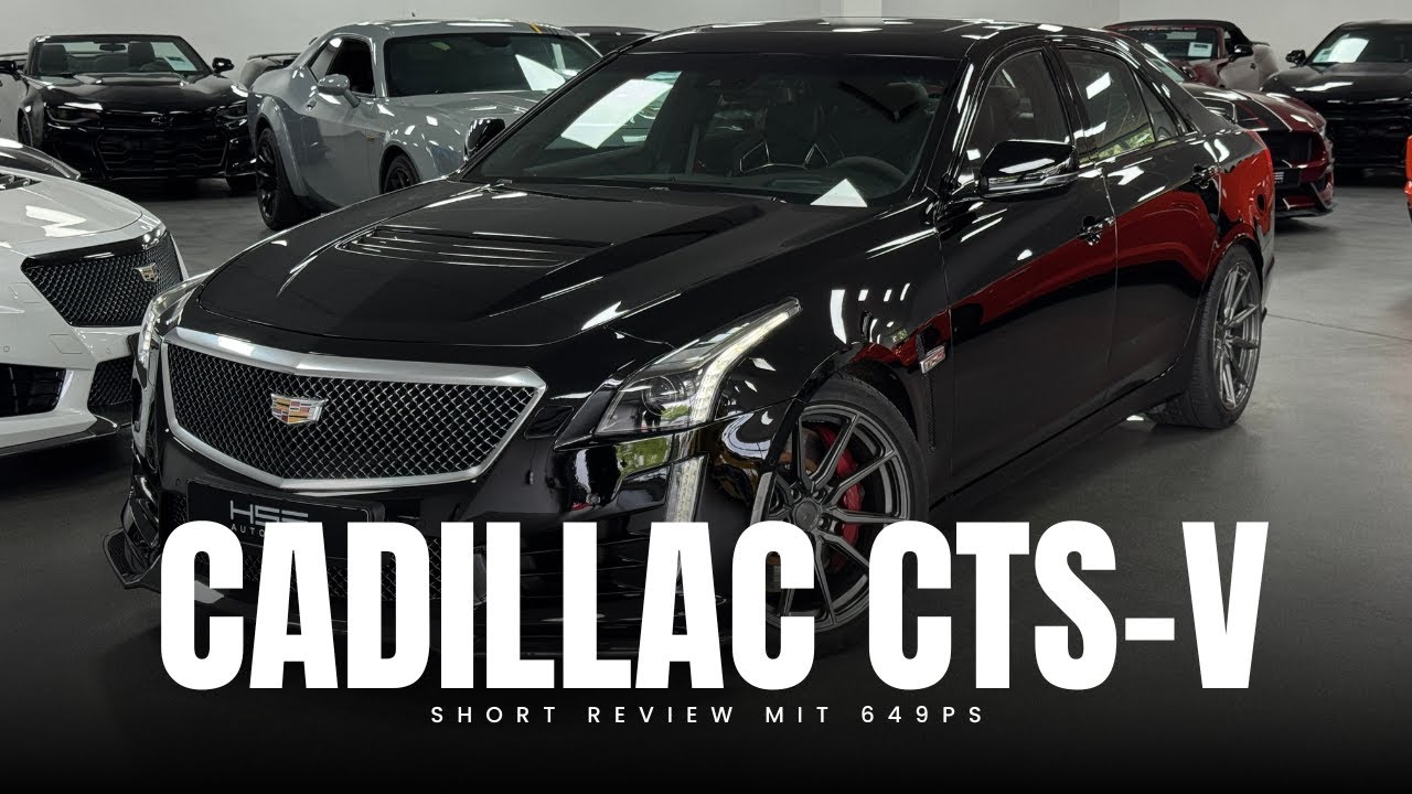 Cadillac CTS-V – US-Power mit 649 PS!