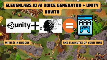 How to use AI Voice Generator to add voices to your Unity game with $1 in budget!