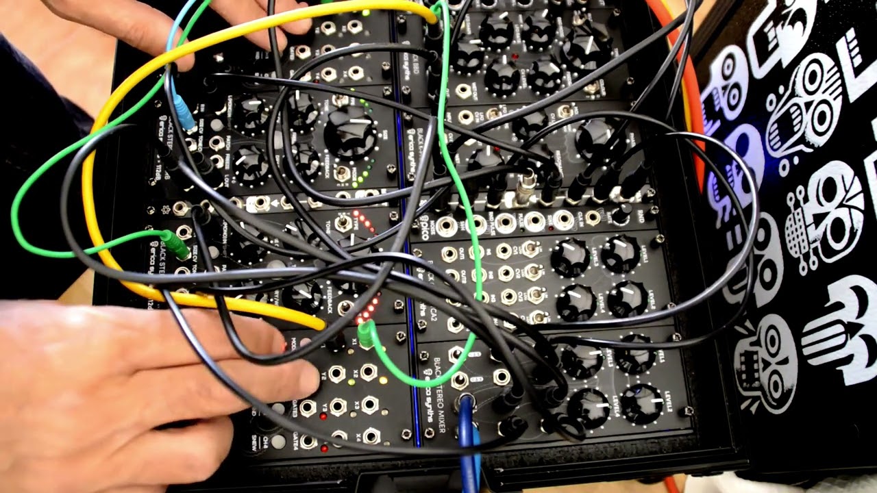 洋楽 Rev-Up Musicc 9991 da sett Liquid Sky & Erica Synths Dada Noise FX Cube Modular Multi