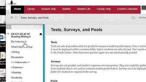 Exporting and Importing Tests
