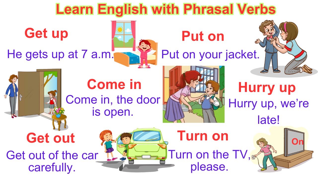 Learn English with Phrasal Verbs | English Speaking Practice | Learn ...