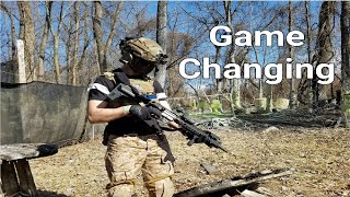 This One of A Kind Airsoft Rifle is Overpowered