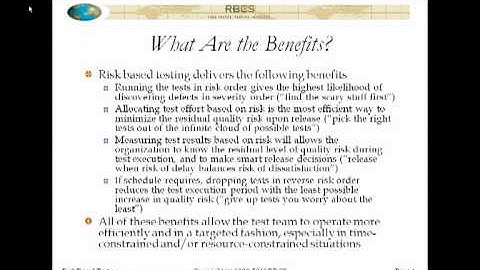 Risk Based Testing  What It Is and How You Can Benefit Part 2