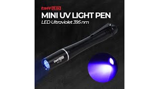 TaffLED Ultraviolet UV Light Pen Mini Senter LED 395nm - OMFL2PBK
