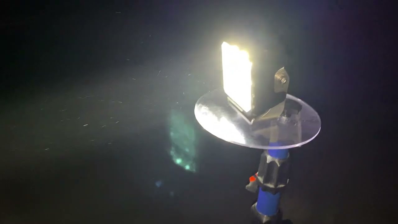 GT15108 4.2inch 36W Cree Square Led Driving Light Night Test