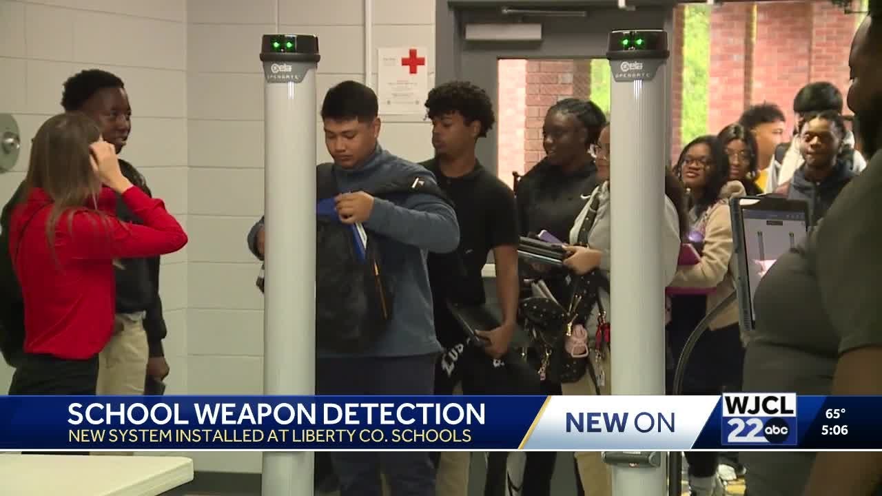 Liberty County Schools roll out new weapons detection systems to ...
