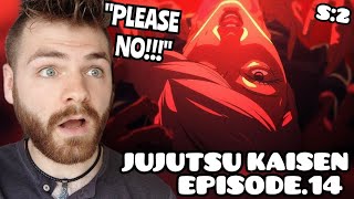 THIS ENDING!!! OMG??!!! | JUJUTSU KAISEN EPISODE 14 | SEASON 2 | New Anime Fan! | REACTION