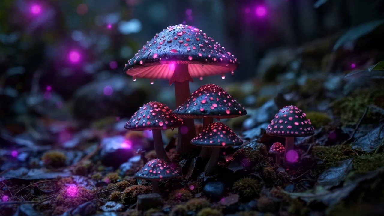 Moonlit Glade: Млечный свет: Успокаивающая музыка волшебного леса