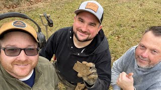 RELIC OVERLOAD!! Metal Detecting a Civil War camp!! Sword belt plate, bullet pits and so much more!!