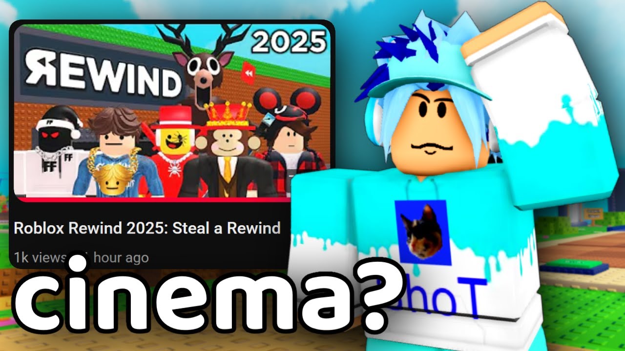 My Reaction of Roblox Rewind 2025 (absolute cinema)