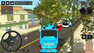 Bus simulator game play 3D game ll Euro coach Bus Simulator indonesia school Bus #simulator #bus screenshot 4
