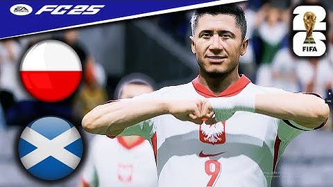 Polska - Szkocja ⚽  Mistrzostwa Świata 2026 Poland - Scotland FC 25