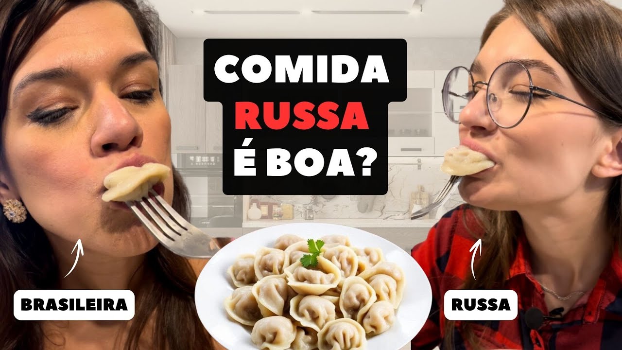 🇷🇺​  A COMIDA RUSSA É MELHOR Q BRASILEIRA​?  ​🇧🇷