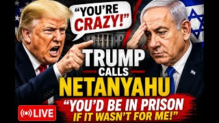 Trump EXPLODES On Netanyahu During HEATED Phone Call  & The U.S. & Israel COMBINE  Military FORCES