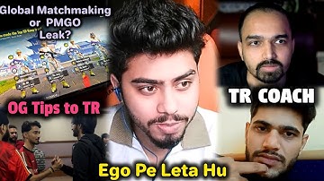 Akop PMGC Unseen 🤯 Mazy Statement on EGO 🥶 PUBG Leak 👀 Why OG Camp 😱TR Coach ✅ Aaru Help Jelly