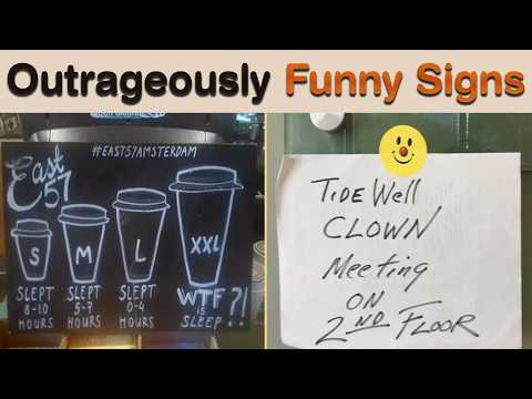 Outrageously Funny Signs That Turned Simple Messages Into Comedy Masterpieces || Sign Hub