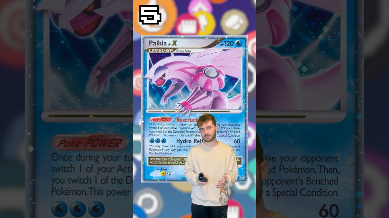 ТОП-5 карт покемонов — издание Palkia