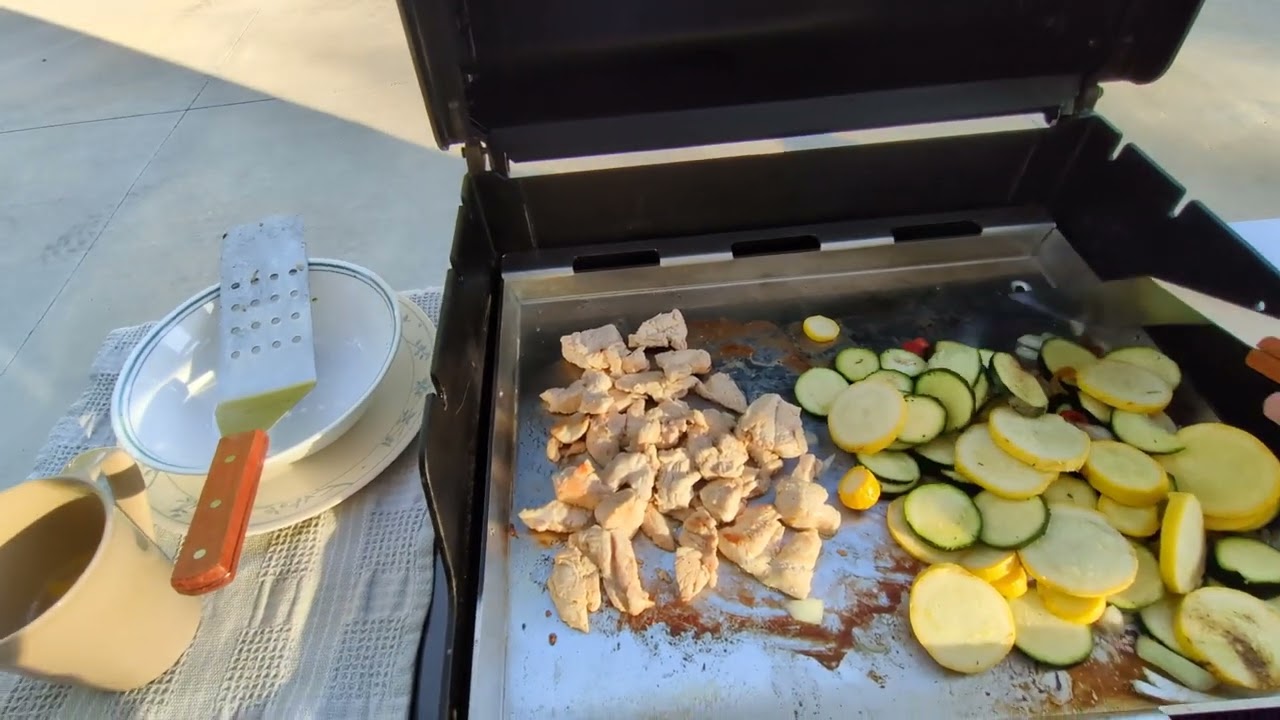 Cooking On Stanbroil Stainless Steel Griddle Universal Grill Griddle for Weber Spirit 200 Series.