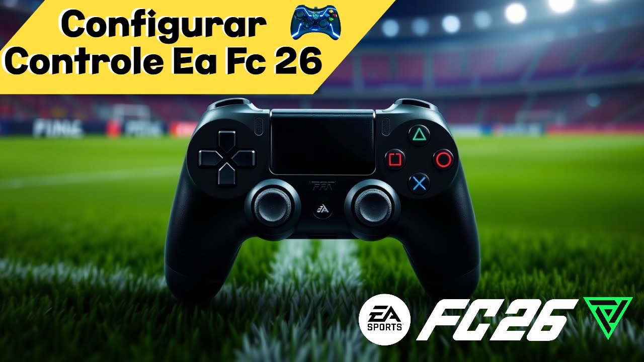 CONFIGURAR CONTROLE EA FC 26 - YouTube