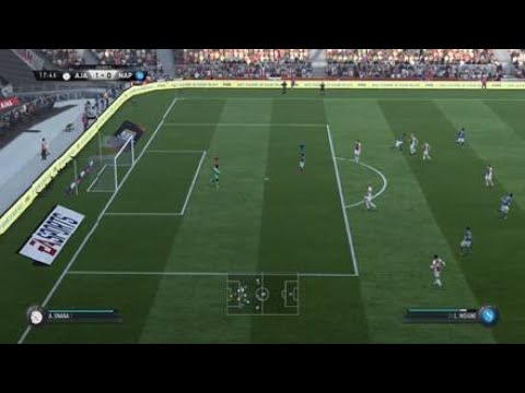 FIFA 18 Ajax vs Napoli - YouTube