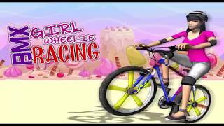Bmx Girl Wheelie Racing   ( Action 3D Car Racing Fun Game ) screenshot 4