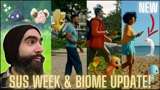 Sustainability Week! Biome Update & Hatch Day! #pokemongo #pogo #pokemon #kanto