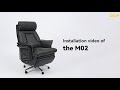 OKUP Powered Office Chair M02 | Setup Guide