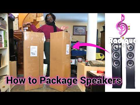 How To Package Big Speakers