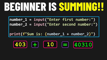 Add 2 Numbers with User Input in Python