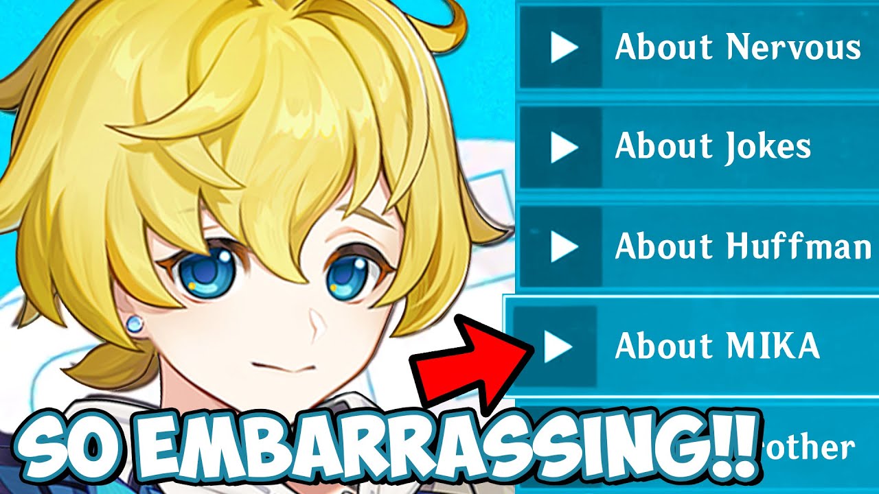 MONDSTADT Characters Talk About MIKA Genshin Impact