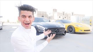 المرسيدس مع الكورفت في السعودية واخيرا 😭💔🎉!!