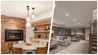 75 Mid-sized And Large Basement Design Ideas You'll Love 🔴