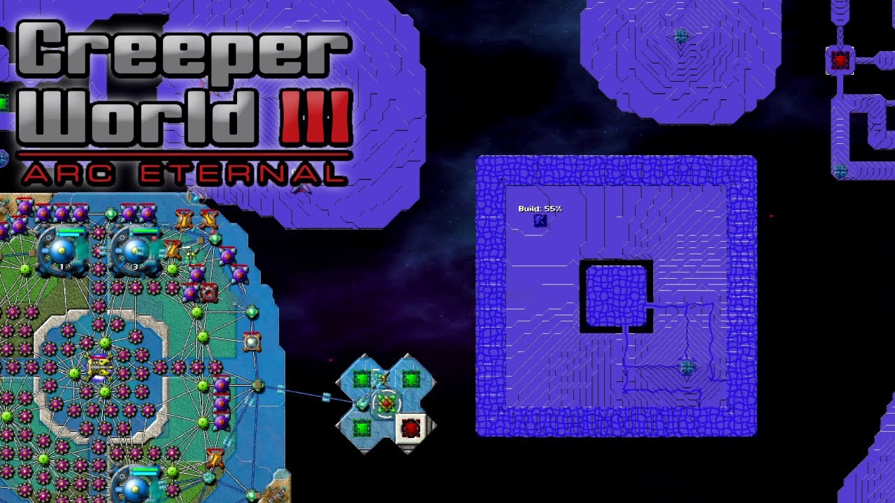 Creating my own enemy | Cursor-01 Thanks to DarkRubberNeck | TrickyCorp | Creeper World 3 Gameplay